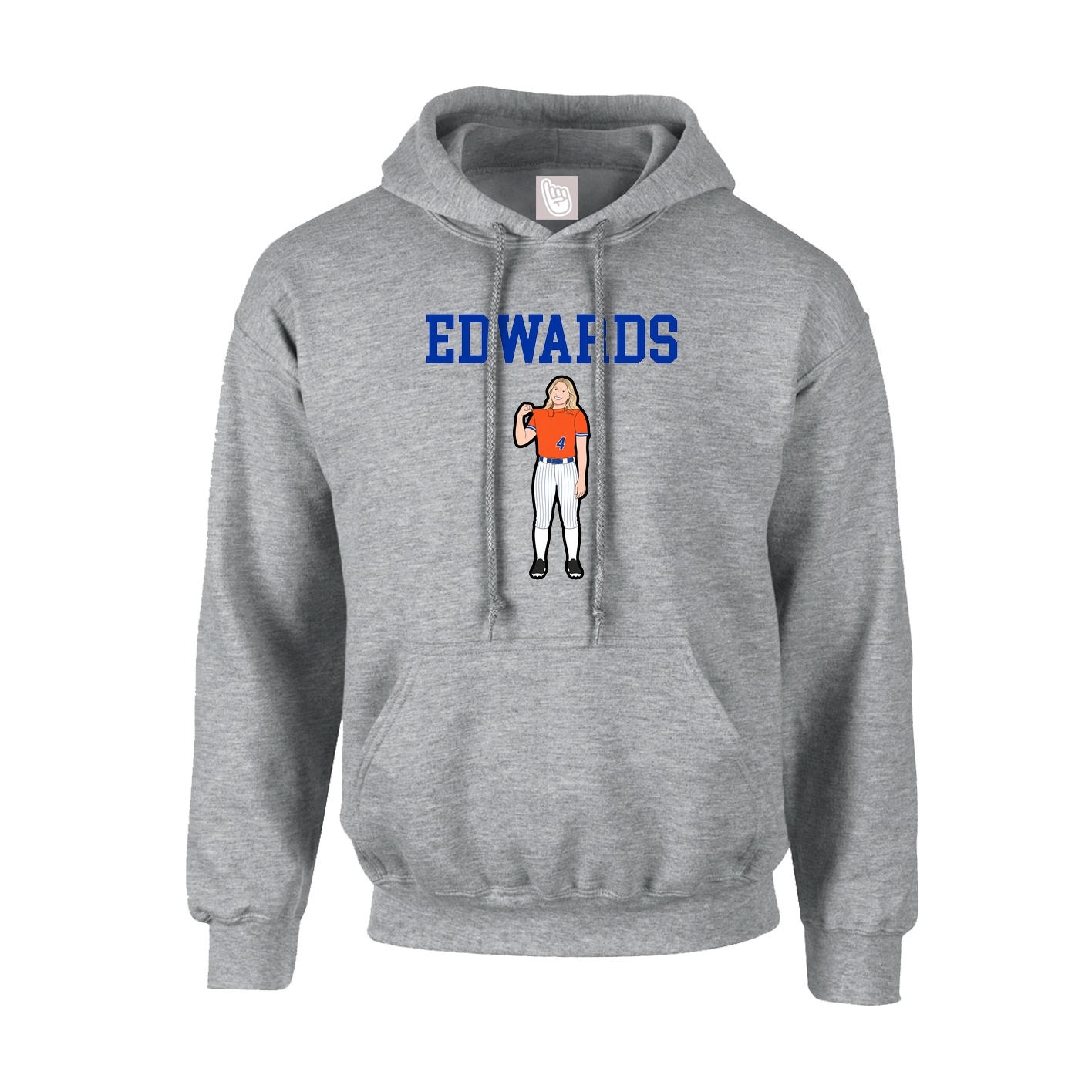 Hoodie — Shirsey in Grey