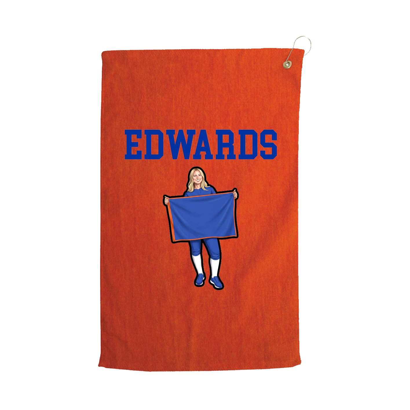 Golf Towel — Shirsey in Orange