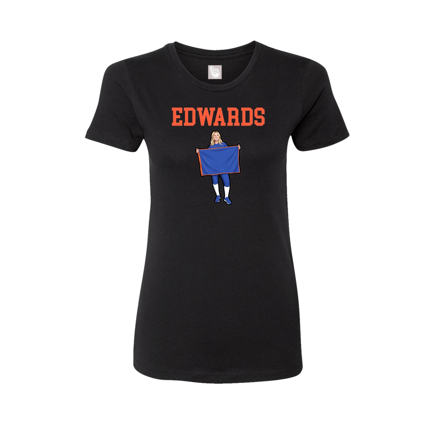 Fitted Women's Tee — Shirsey in Black