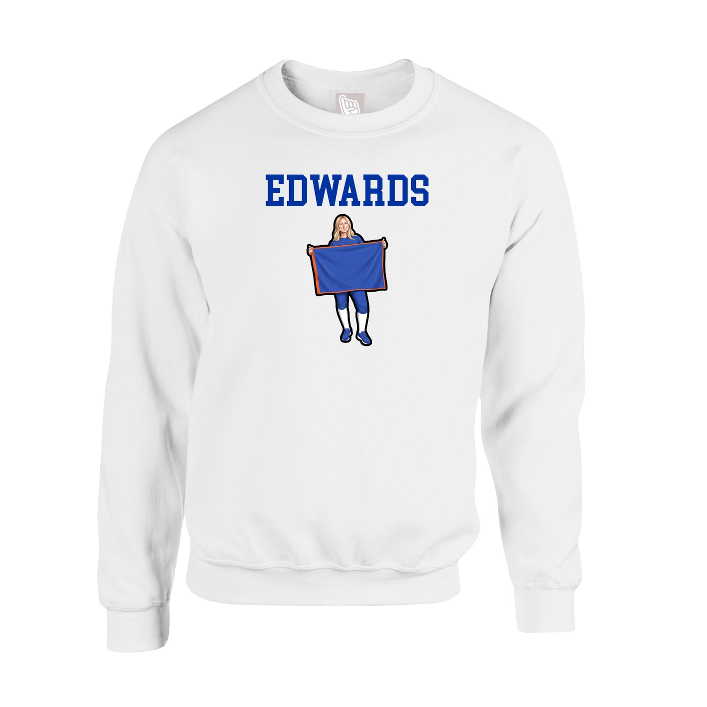 Fleece Crew — Shirsey in White