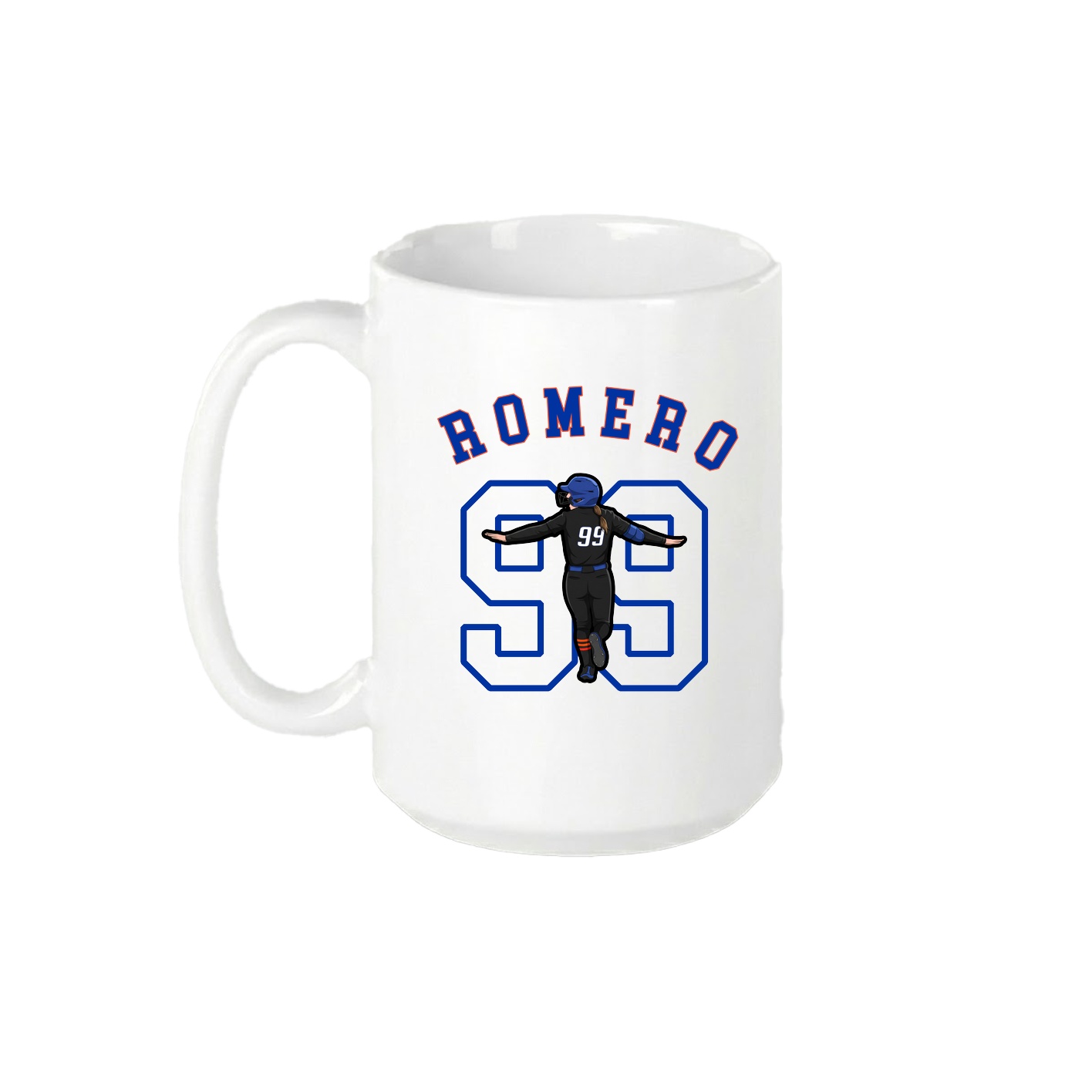 15oz Coffee Mug — Shirsey Arch in White