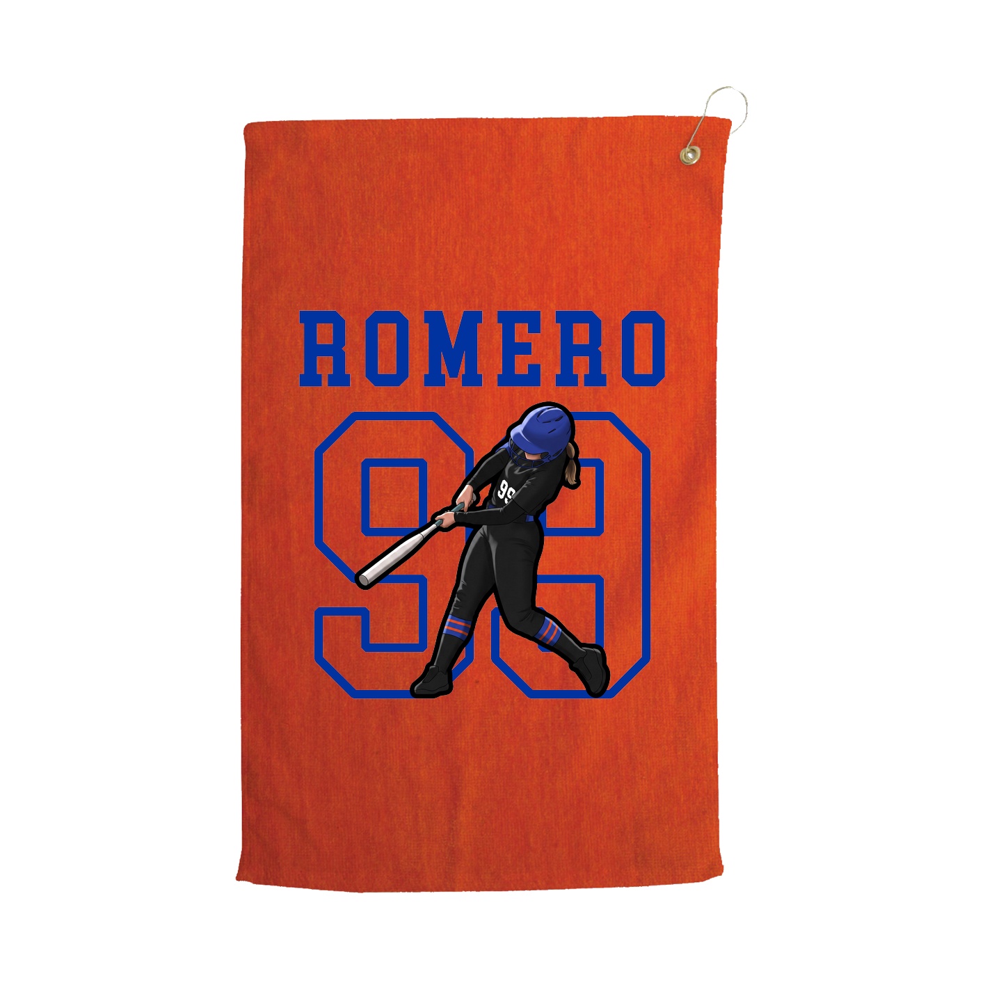 Golf Towel — Shirsey in Orange