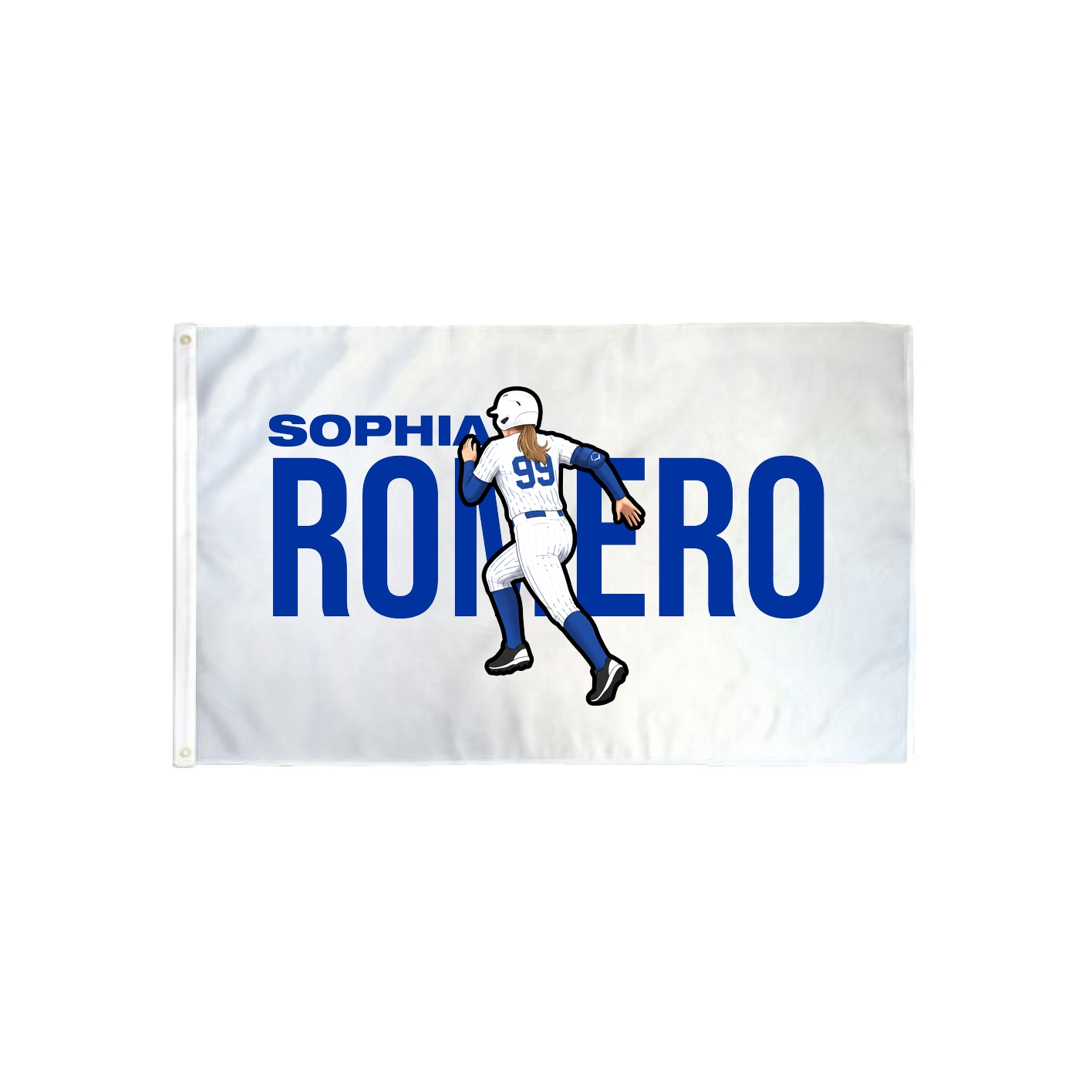 3x5 Flag — Player Name in Classic