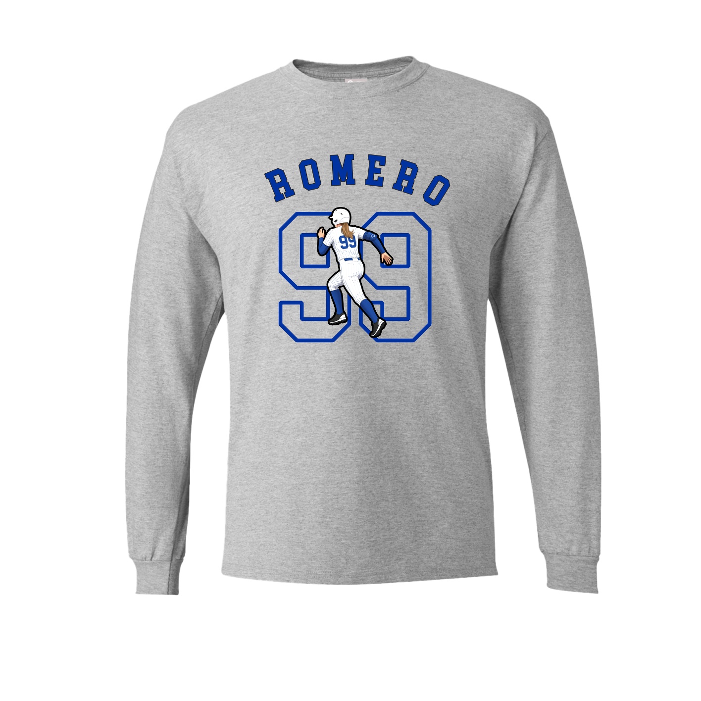 Long Sleeve Tee — Shirsey Arch in Grey