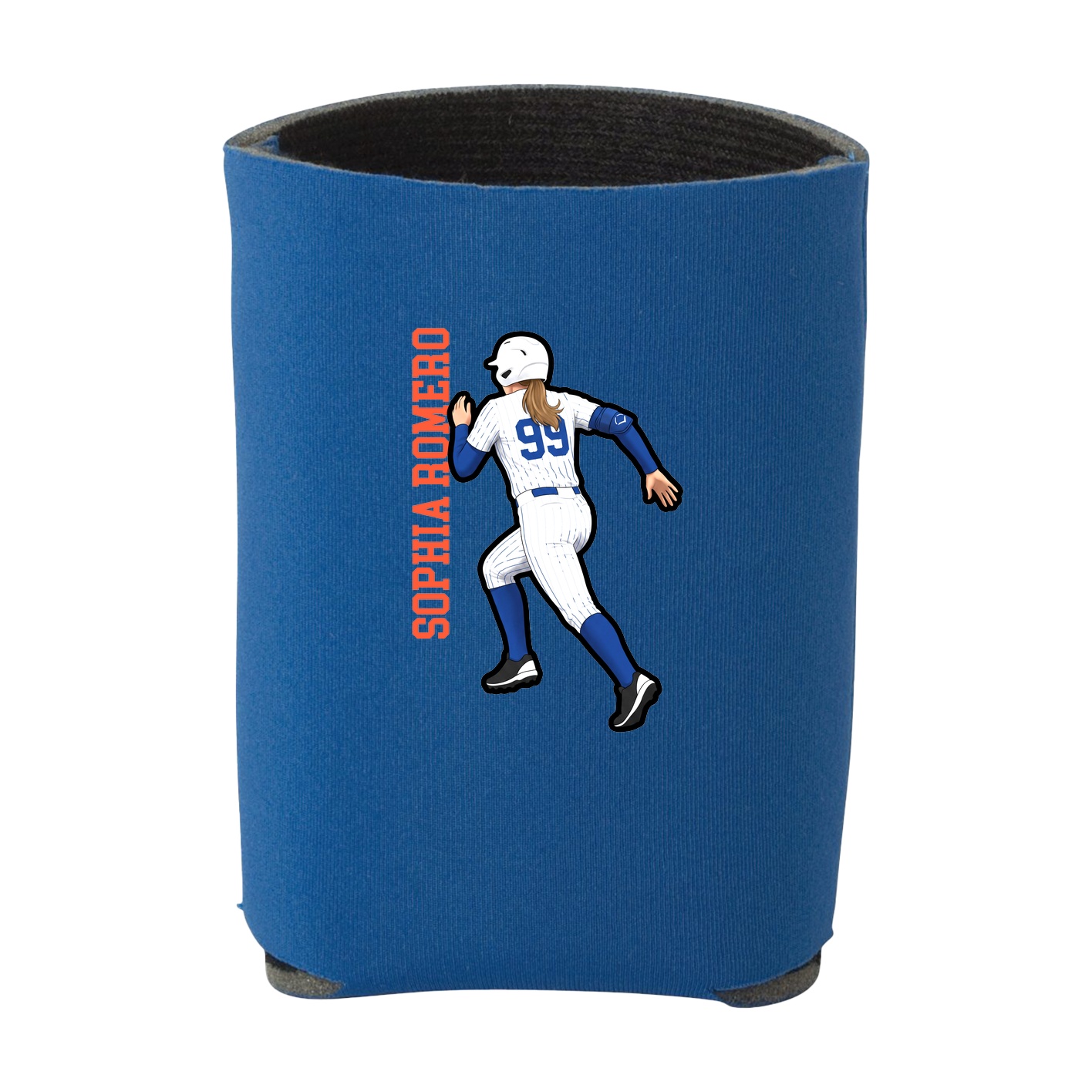 Can Holder — Name Vertical in Royal