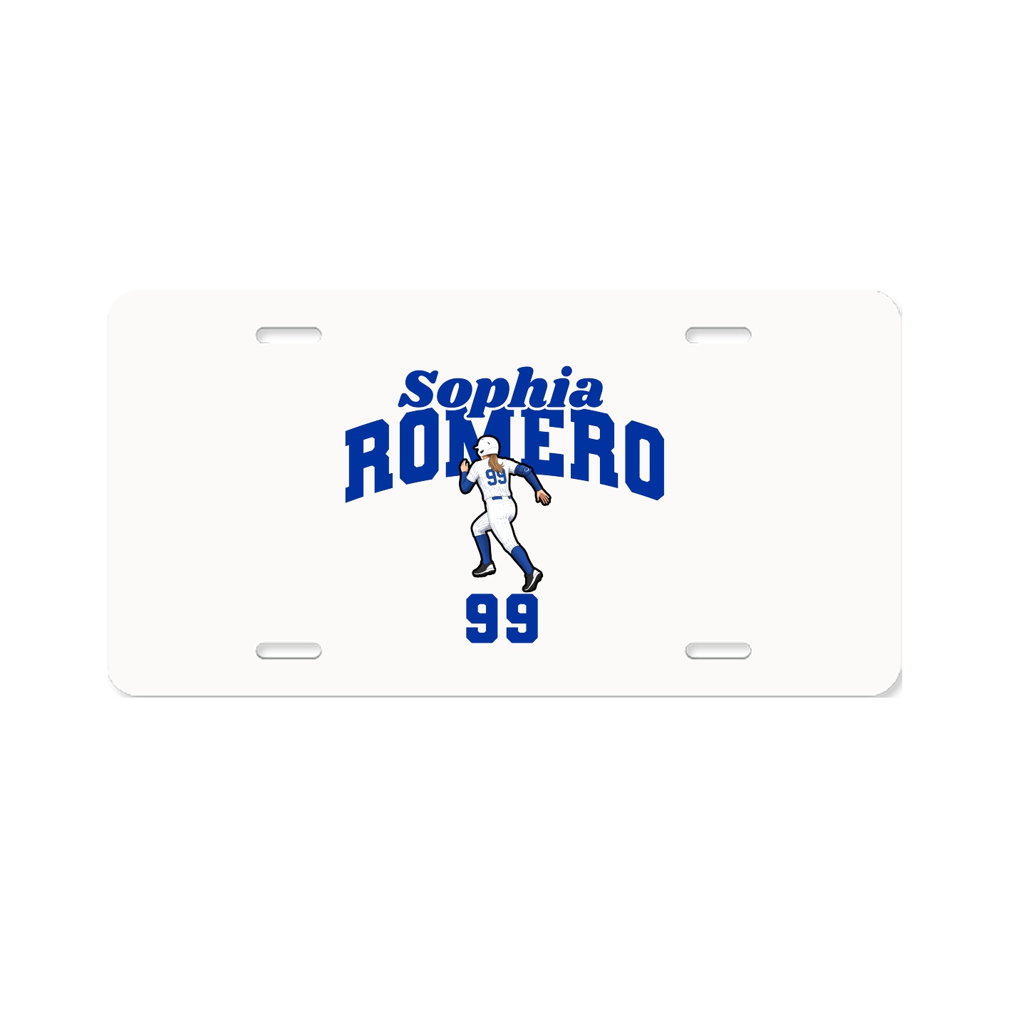 License Plate — Signature Arch in Classic