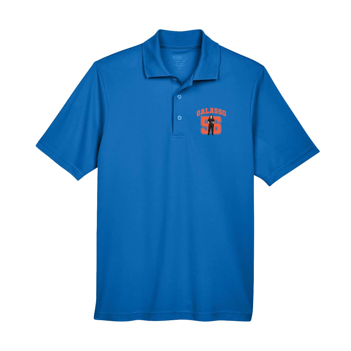 Performance Polo — Number in Royal