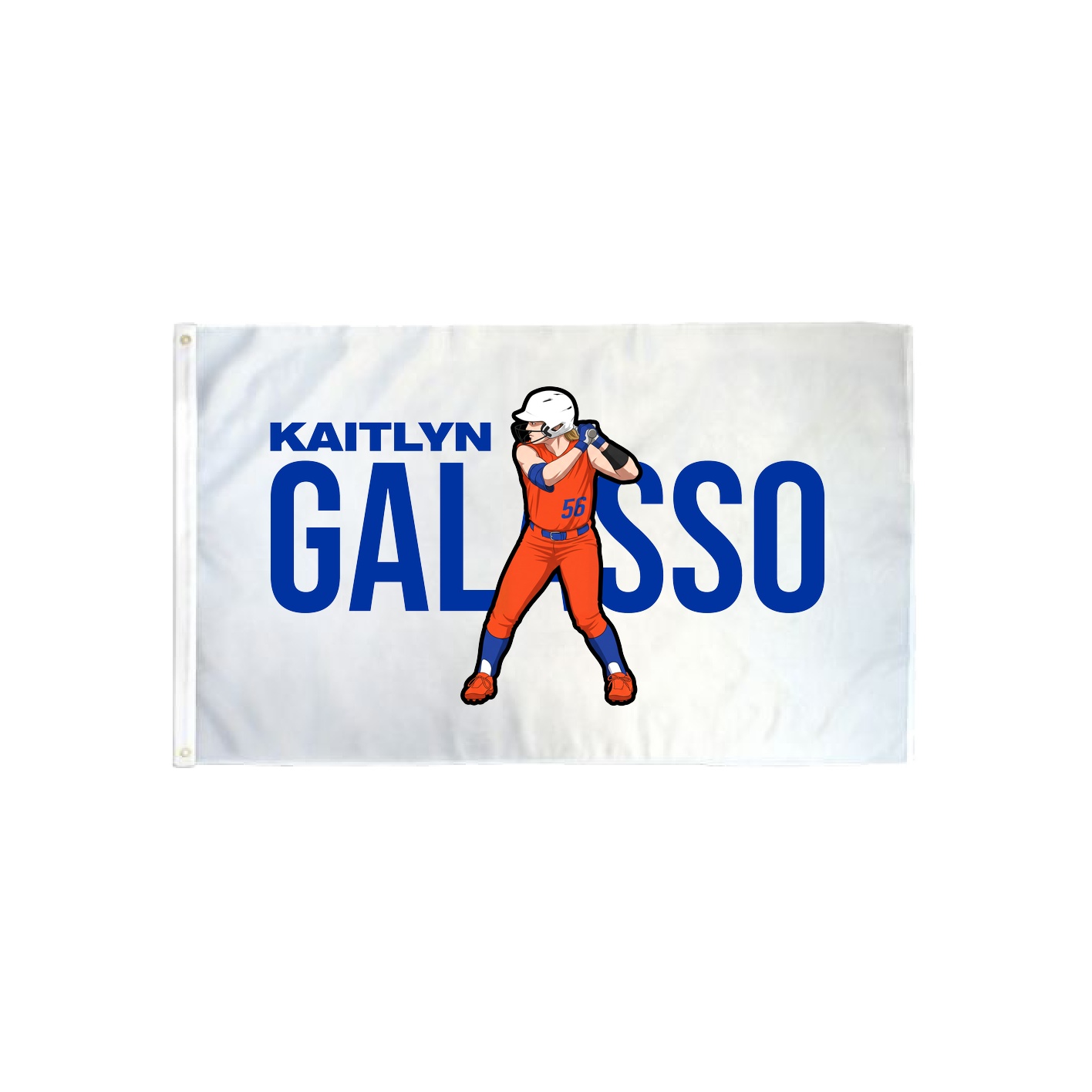 3x5 Flag — Player Name in Classic
