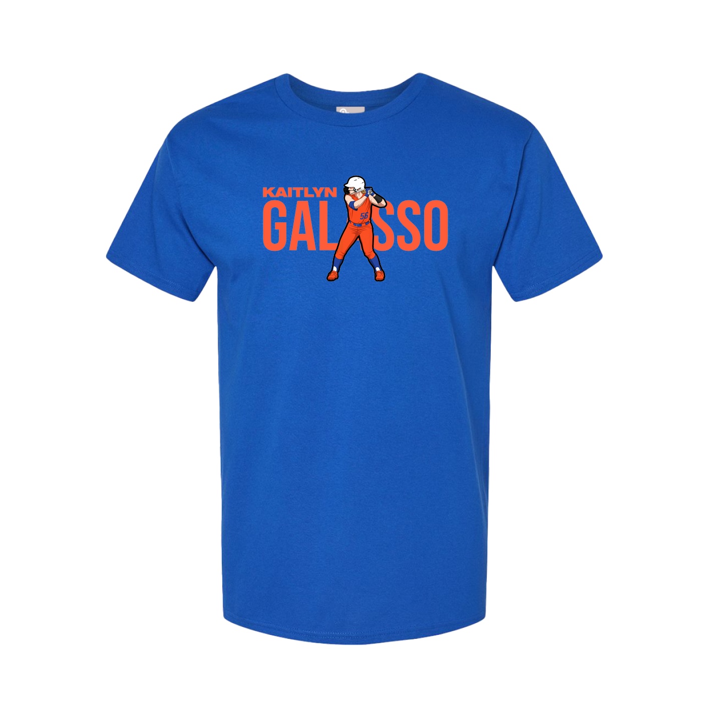 Youth Tee — Player Name in Royal