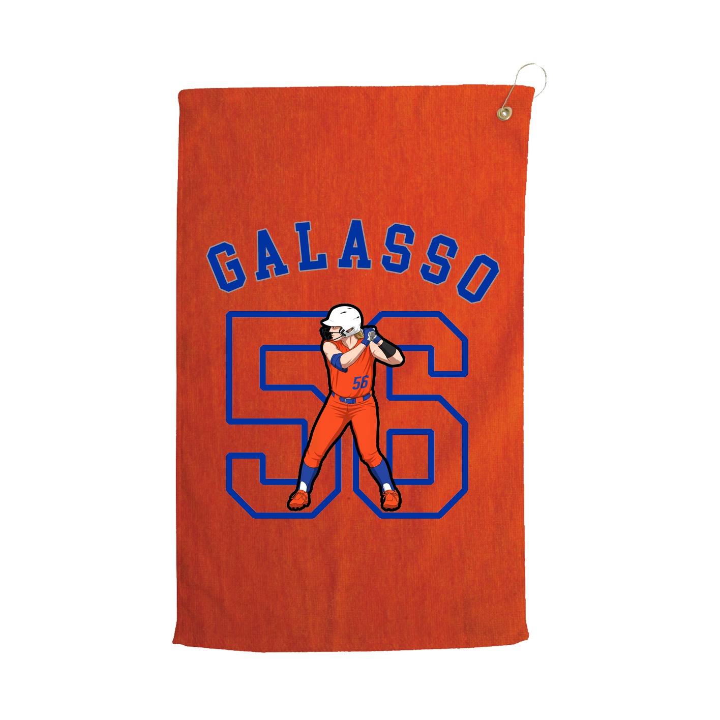 Golf Towel — Shirsey Arch in Orange