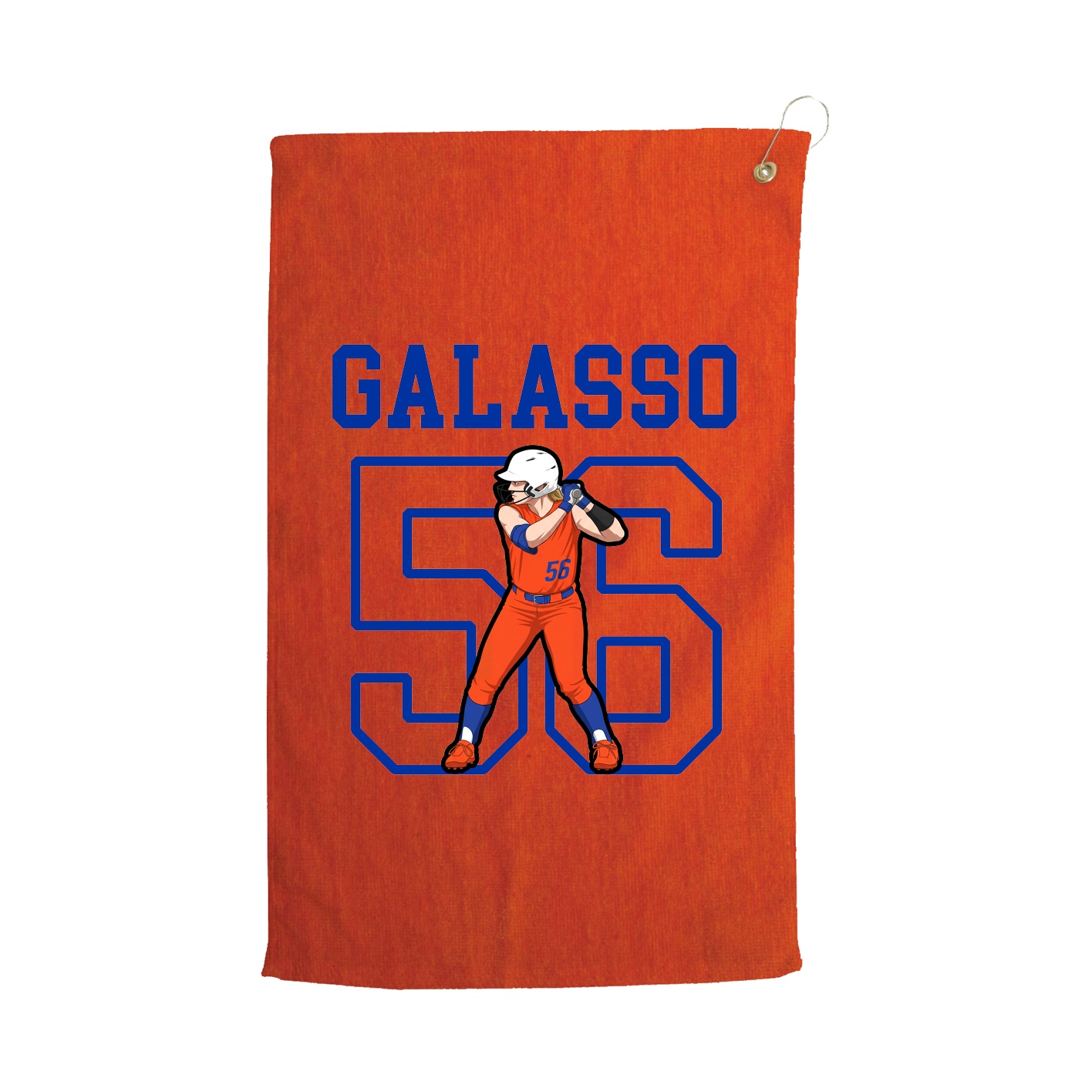 Golf Towel — Shirsey in Orange