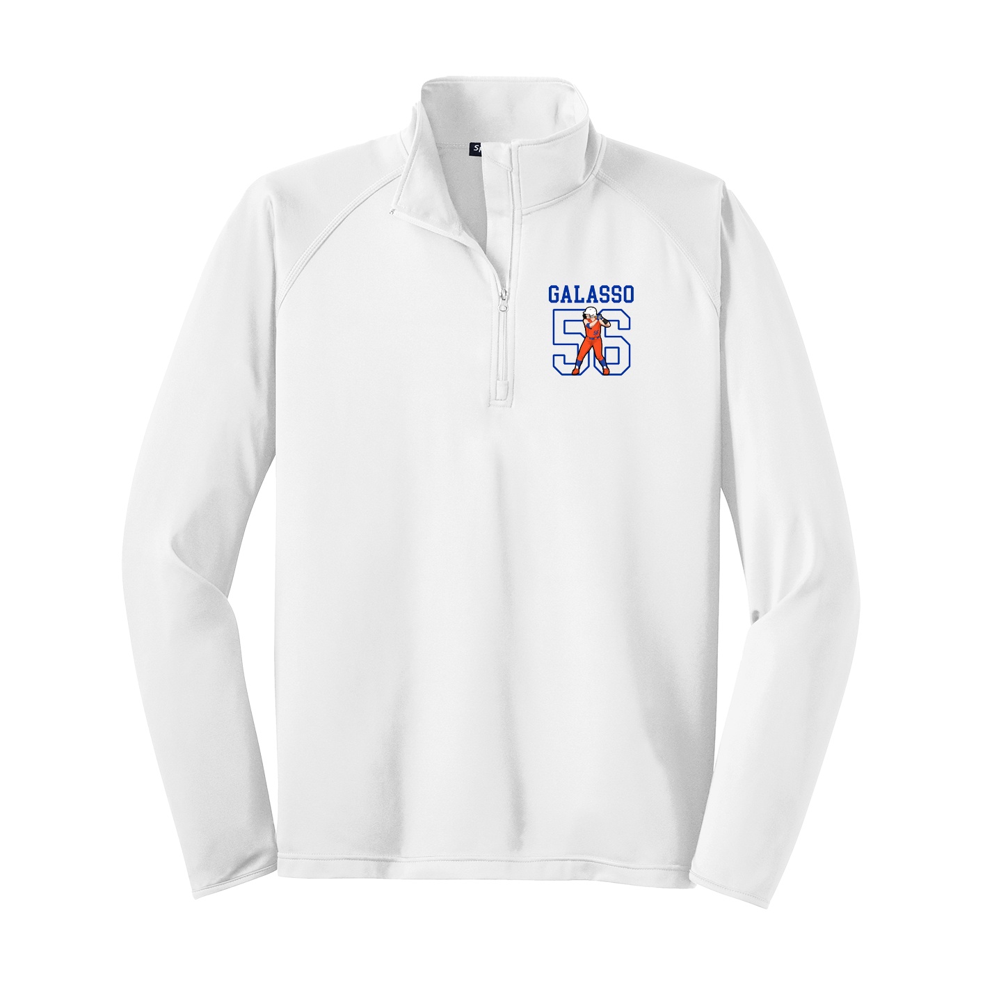 Q-Zip Pullover — Shirsey in White