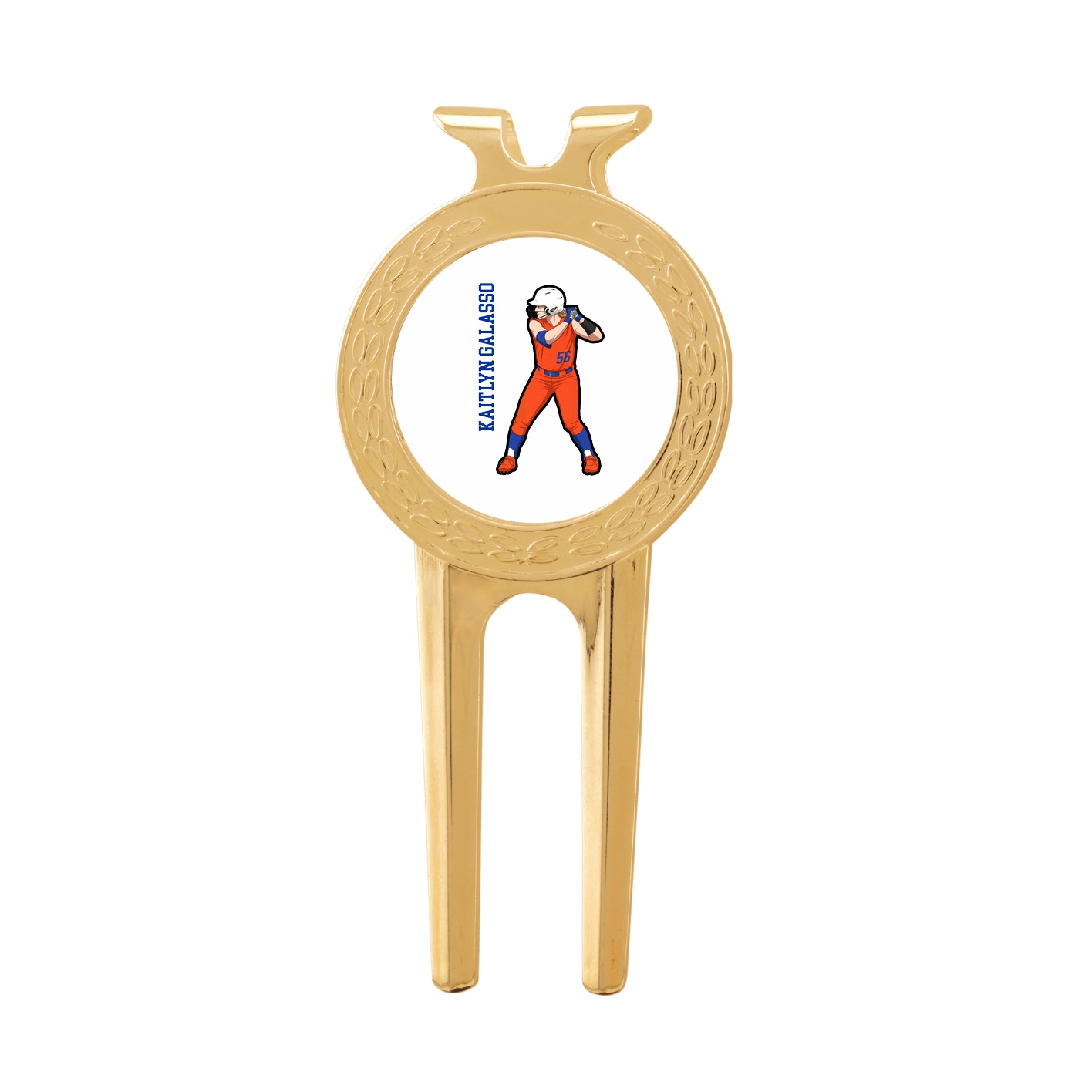 Divot Tool with Ball Marker — Name Vertical in Classic