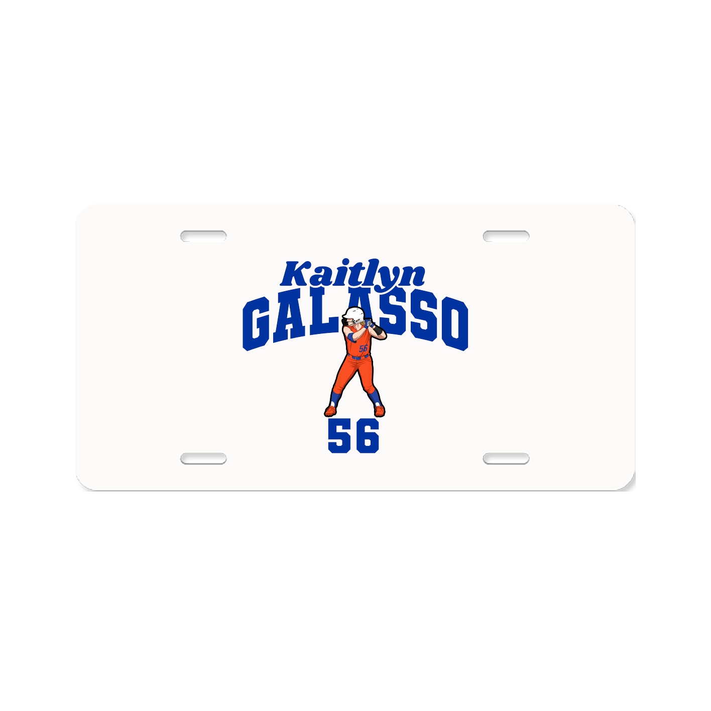 License Plate — Signature Arch in Classic