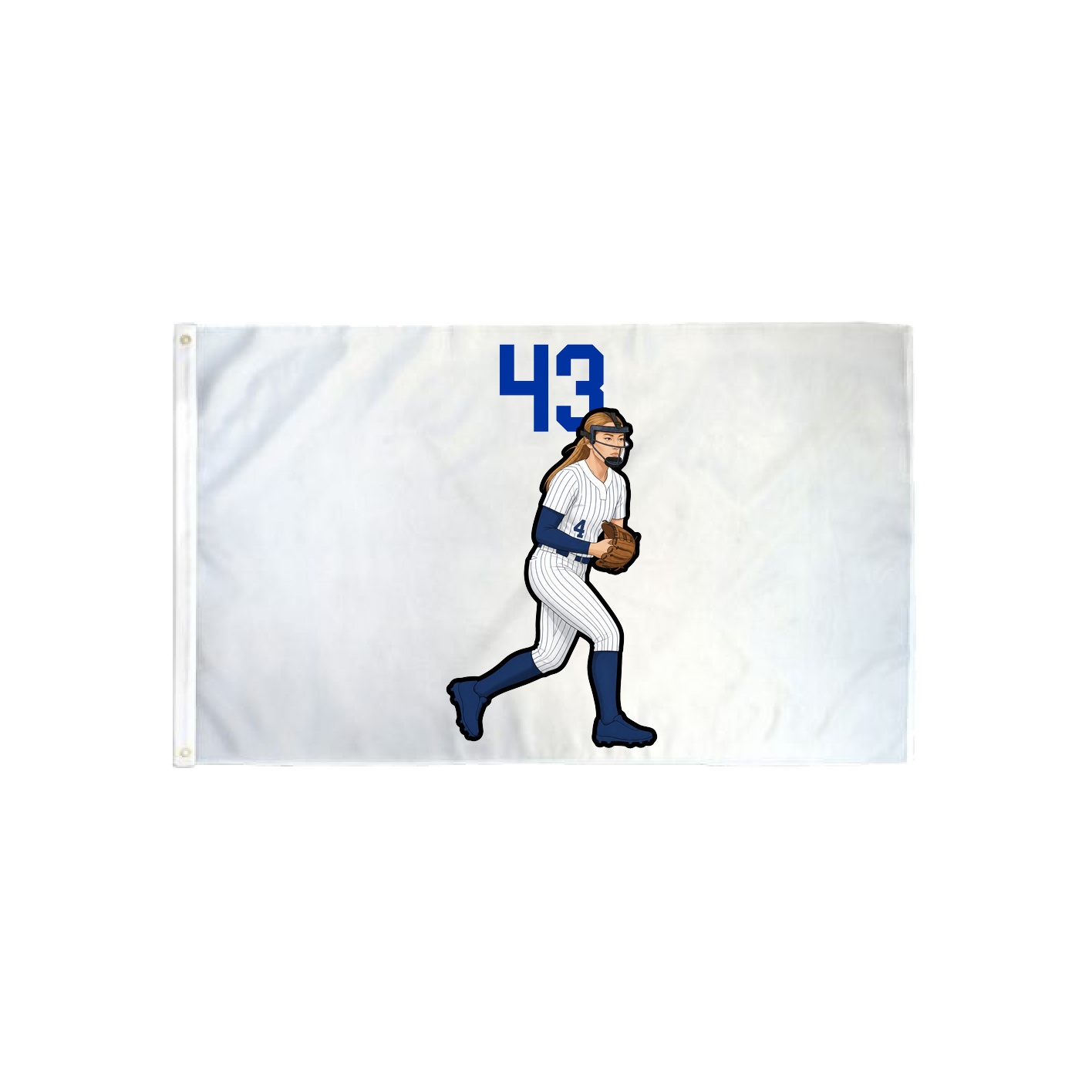 3x5 Flag — Number Top in Classic