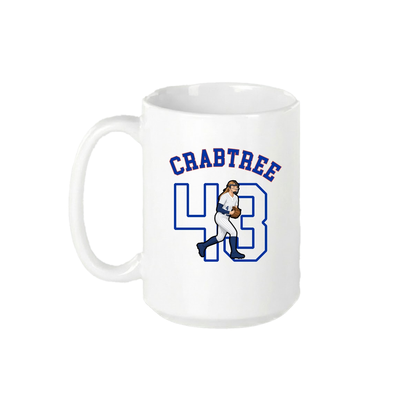 15oz Coffee Mug — Shirsey Arch in White