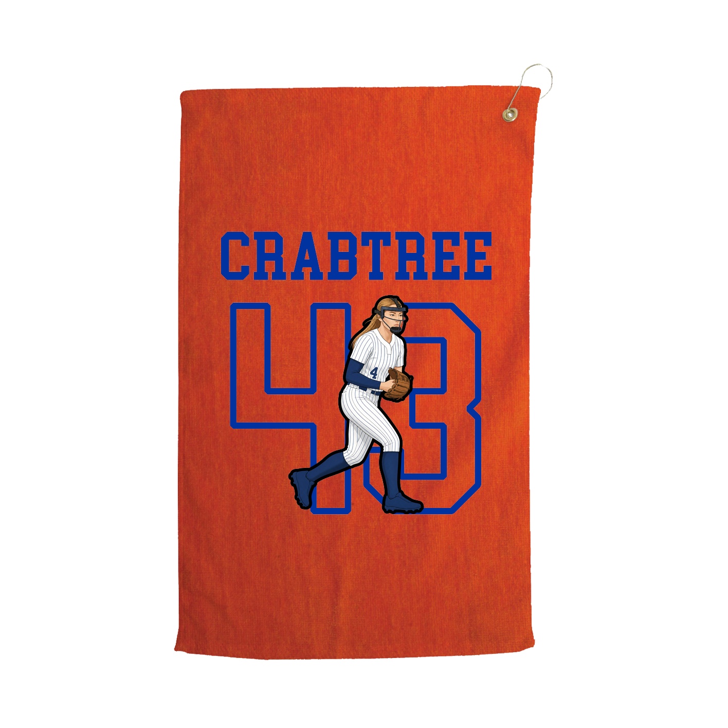 Golf Towel — Shirsey in Orange