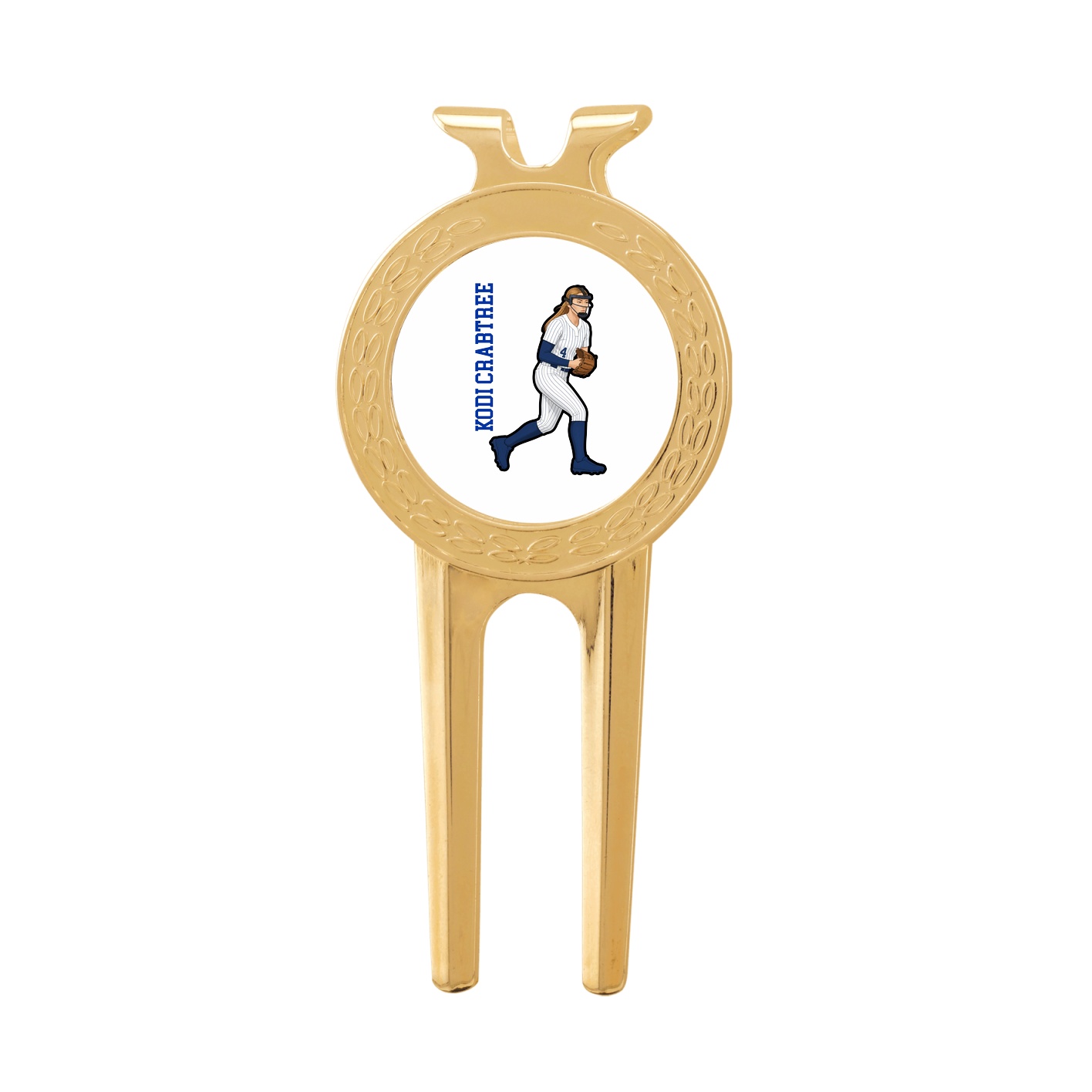 Divot Tool with Ball Marker — Name Vertical in Classic