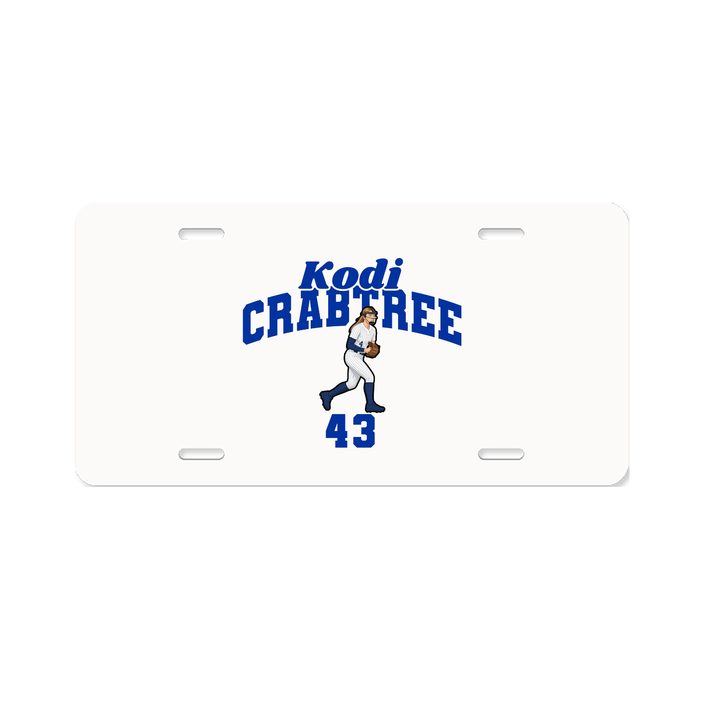 License Plate — Signature Arch in Classic