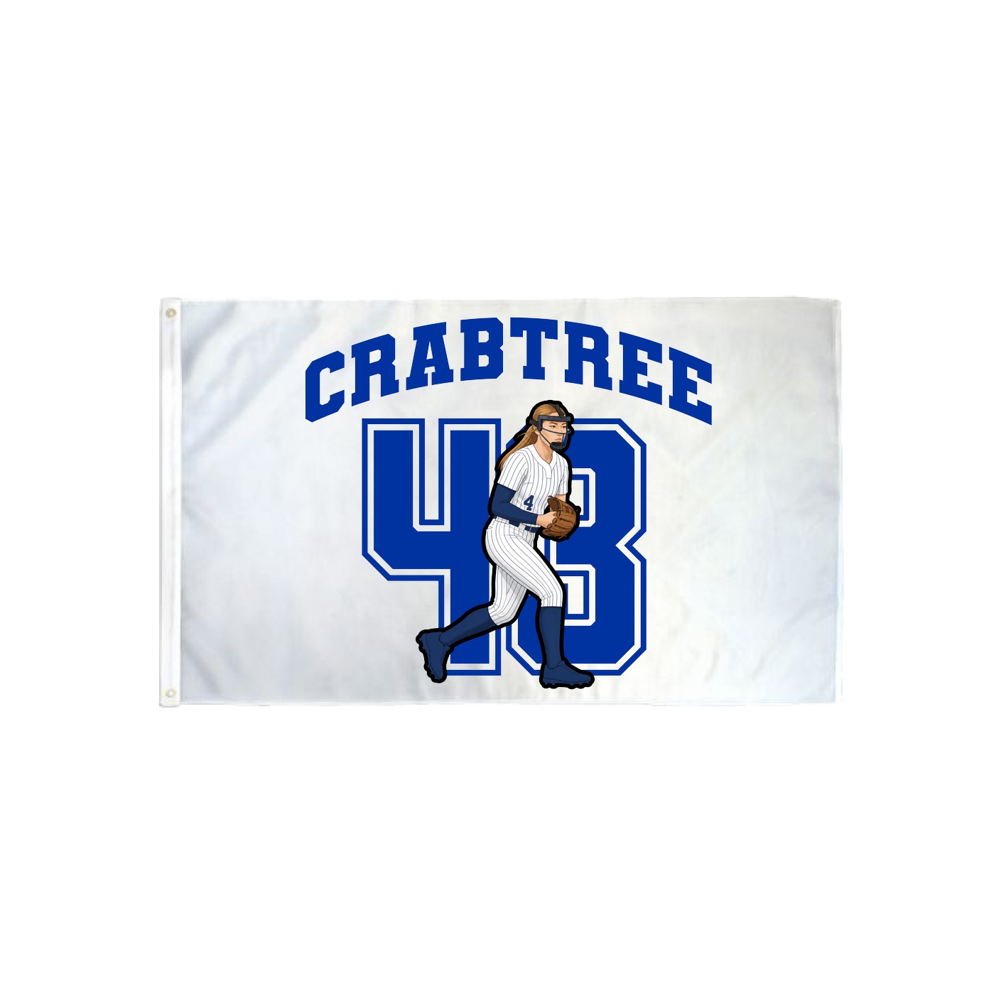 3x5 Flag — Number in Classic