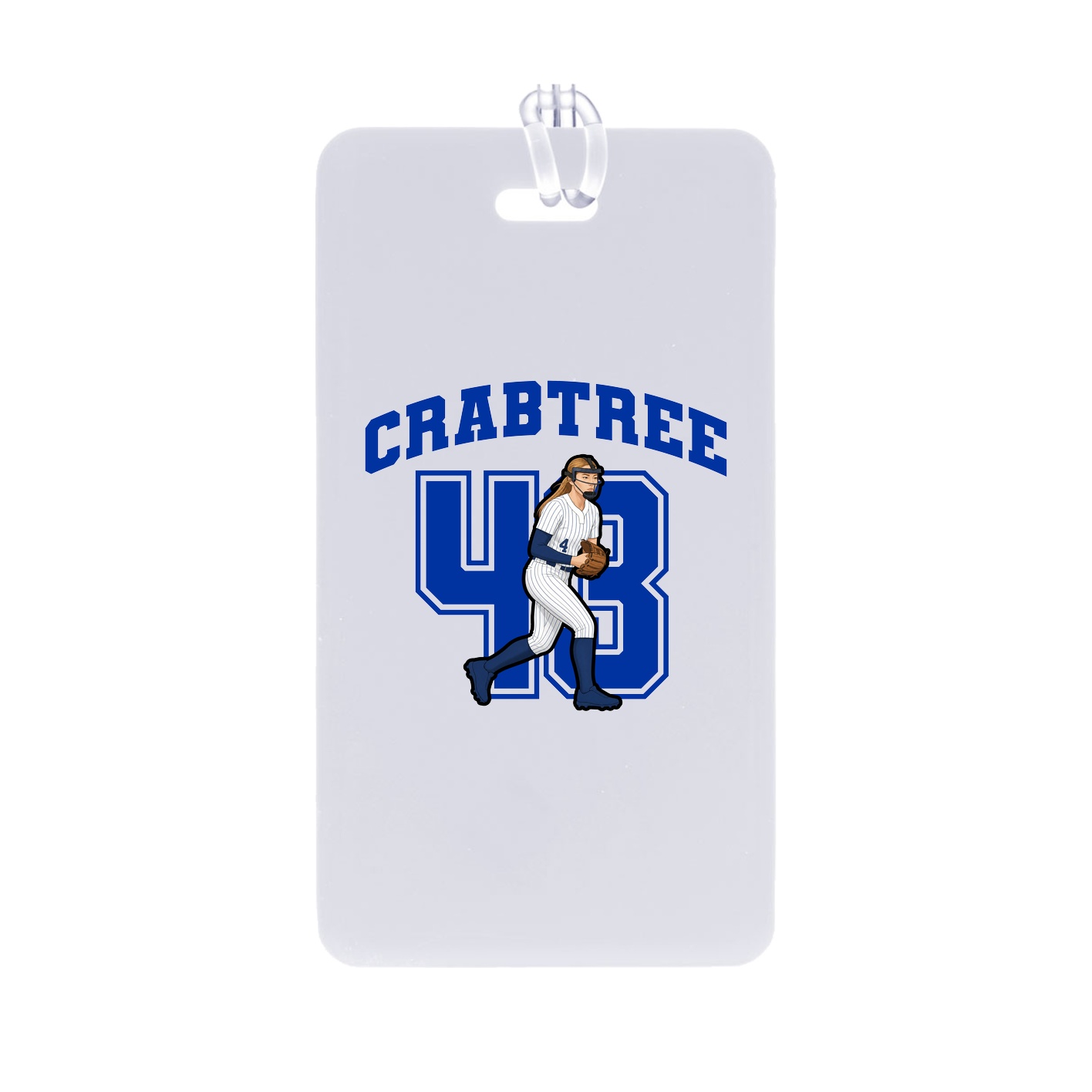 Bag Tag — Number in Classic