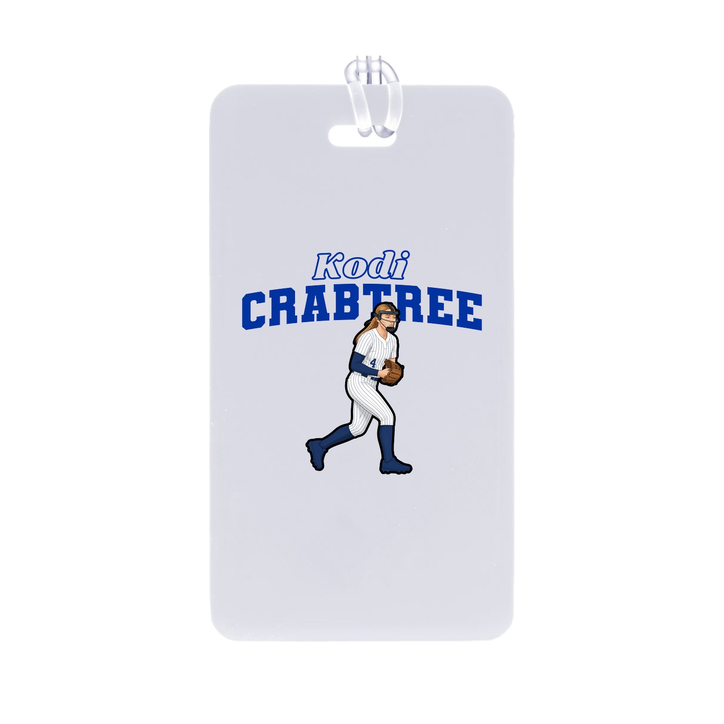 Bag Tag — Name Arch in Classic