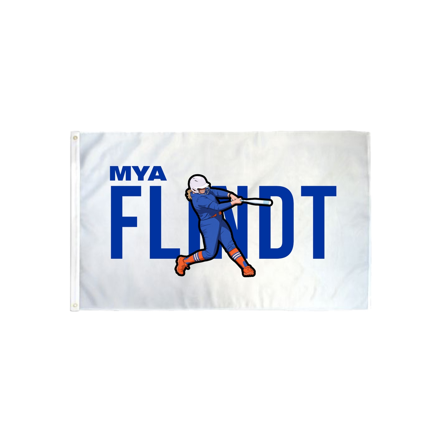 3x5 Flag — Player Name in Classic
