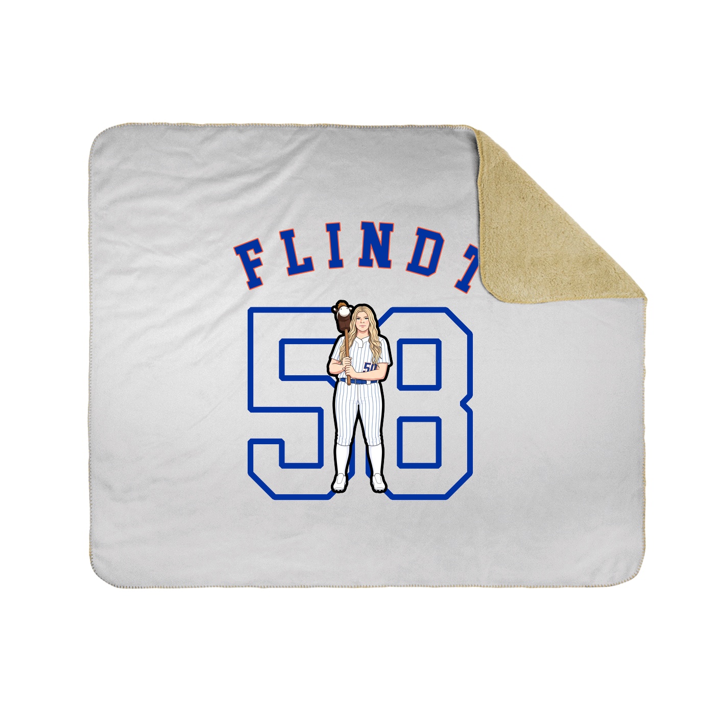 Throw Blanket — Shirsey Arch in White