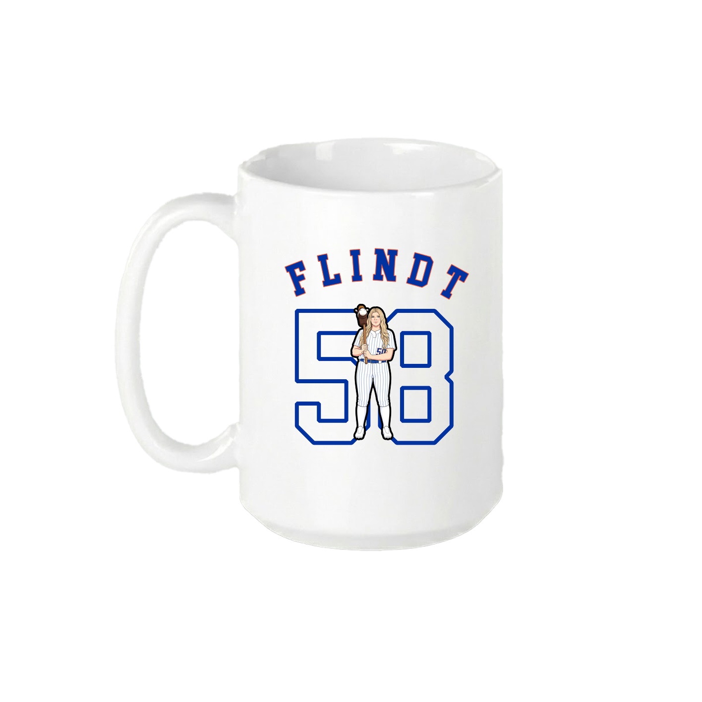 15oz Coffee Mug — Shirsey Arch in White