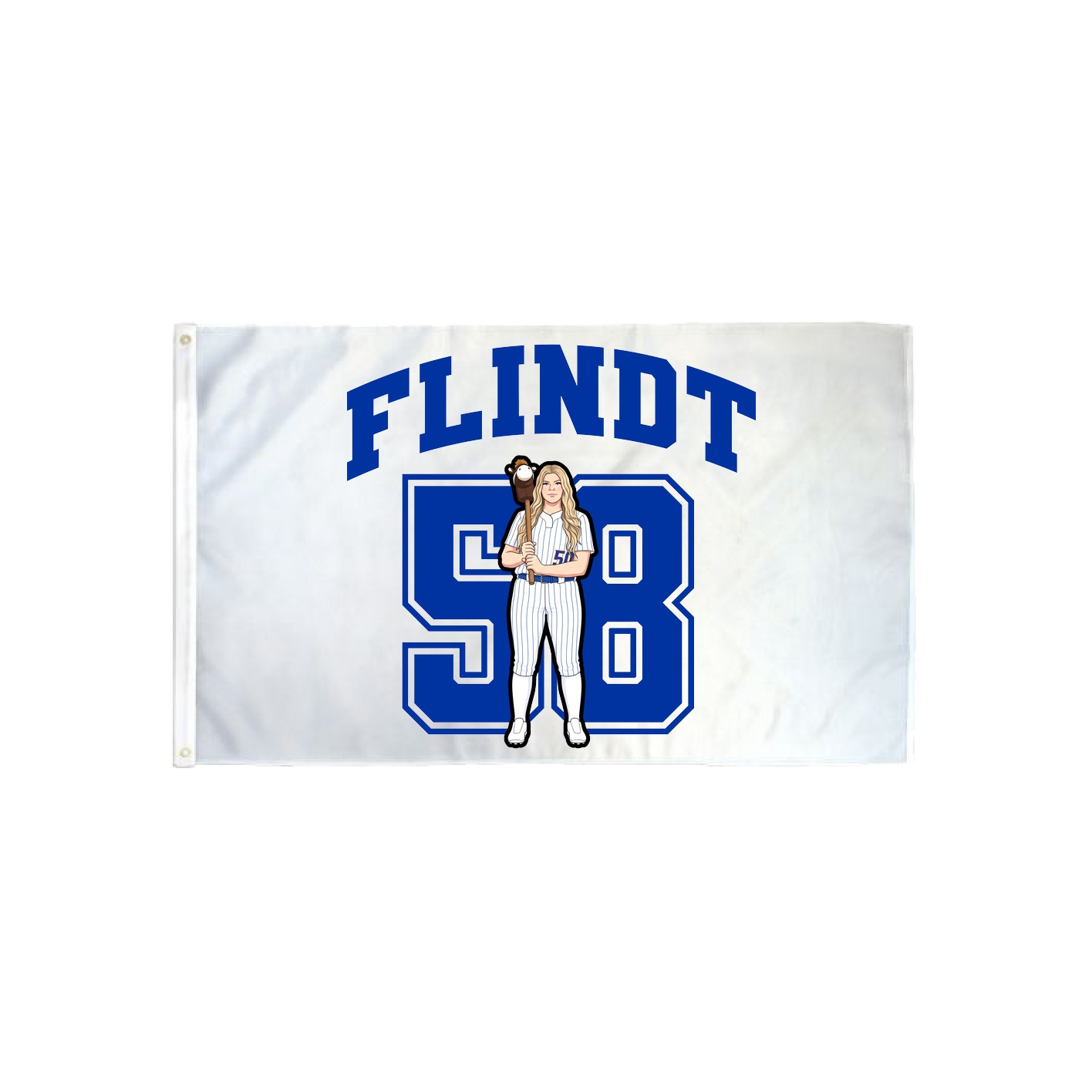 3x5 Flag — Number in Classic