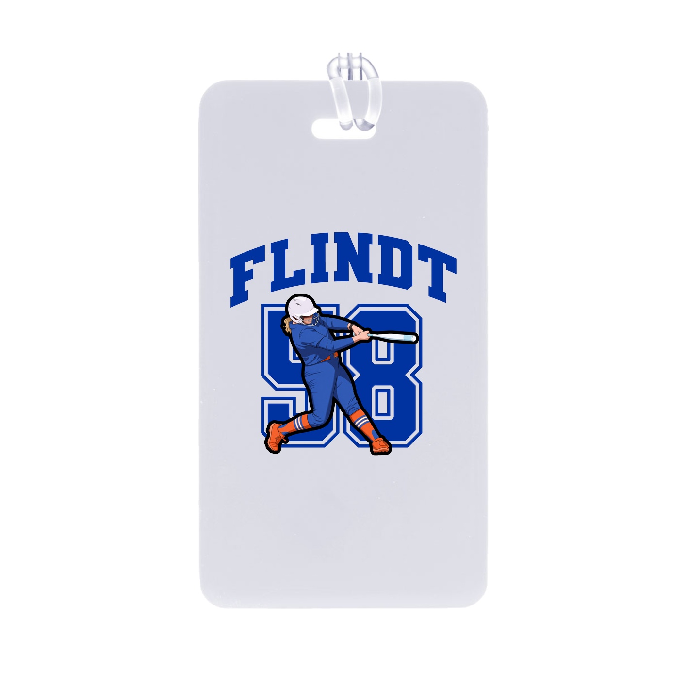 Bag Tag — Number in Classic