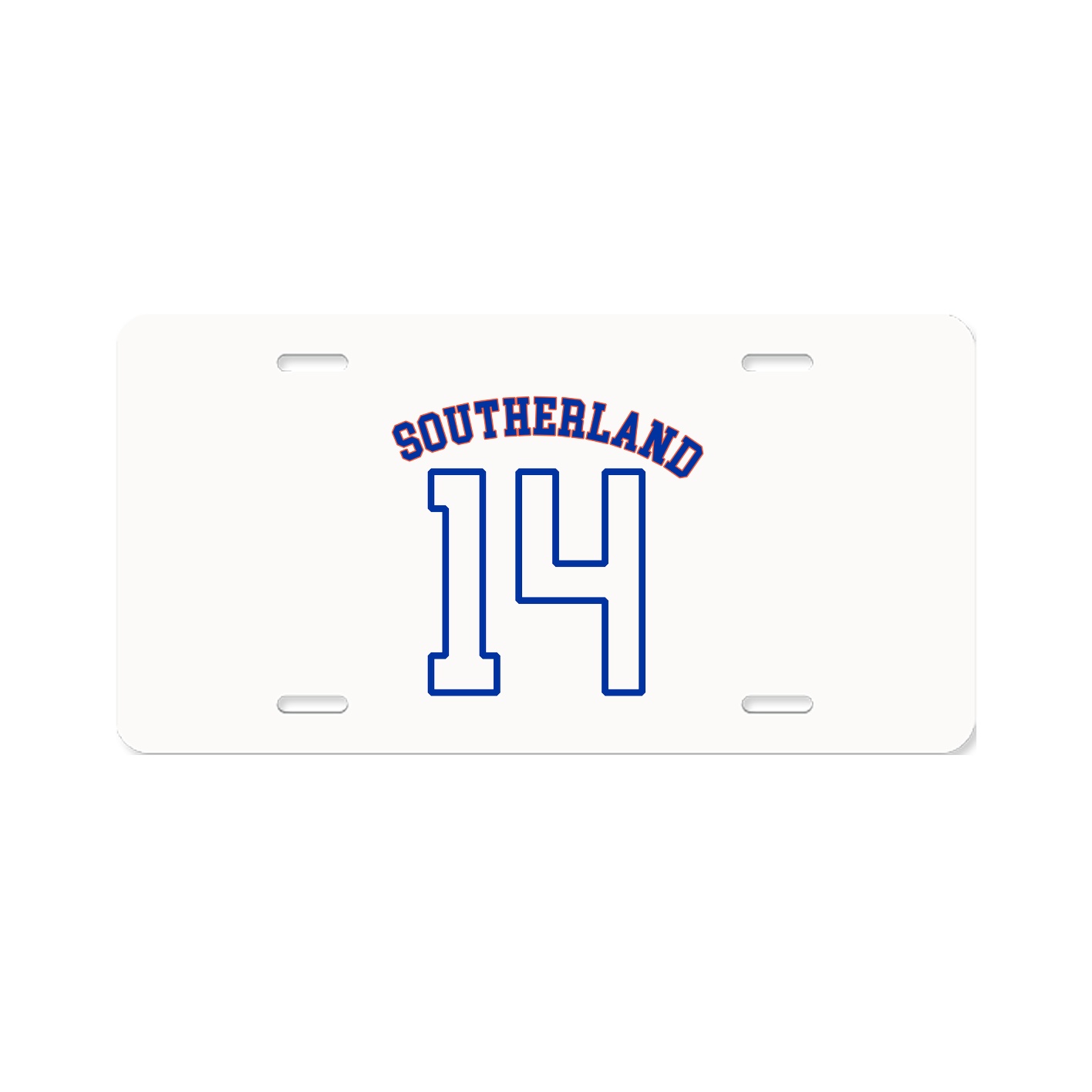 License Plate — Shirsey Arch in Classic