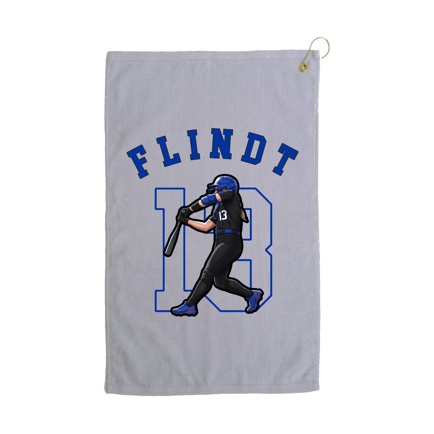 Golf Towel — Shirsey Arch in Grey