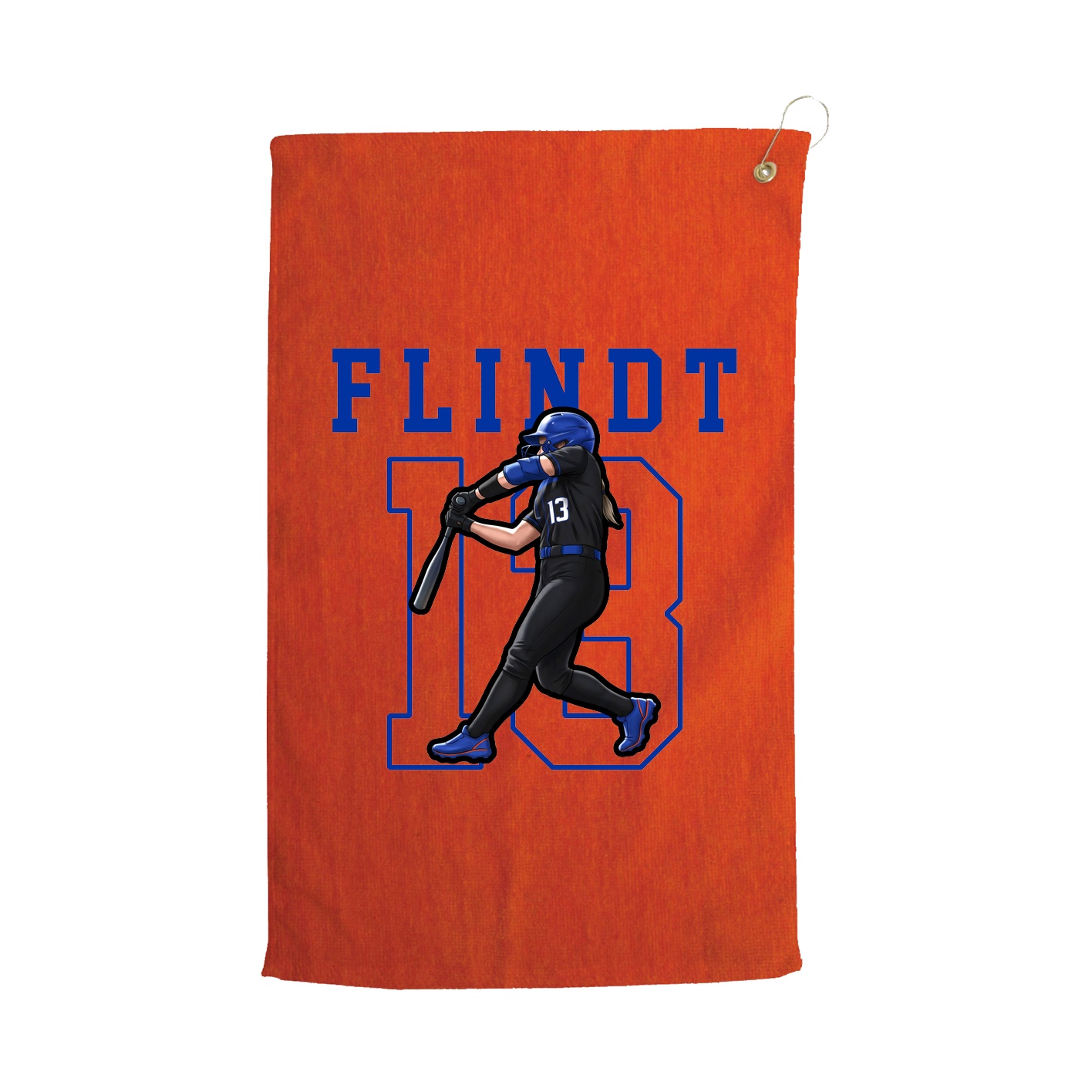 Golf Towel — Shirsey in Orange