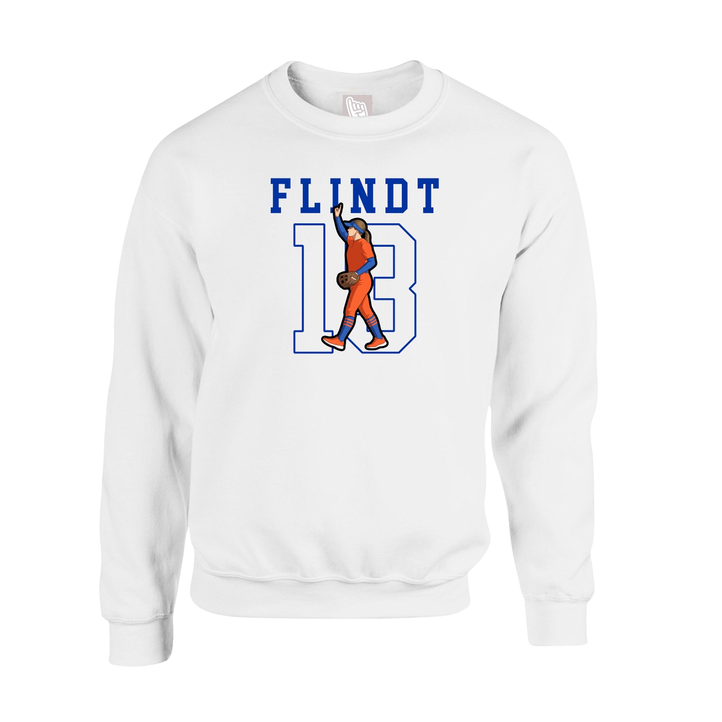 Fleece Crew — Shirsey in White