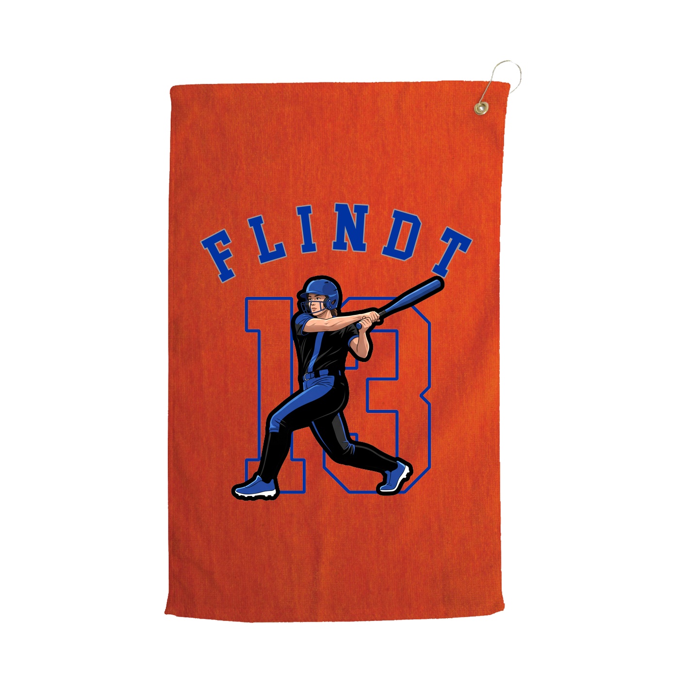 Golf Towel — Shirsey Arch in Orange