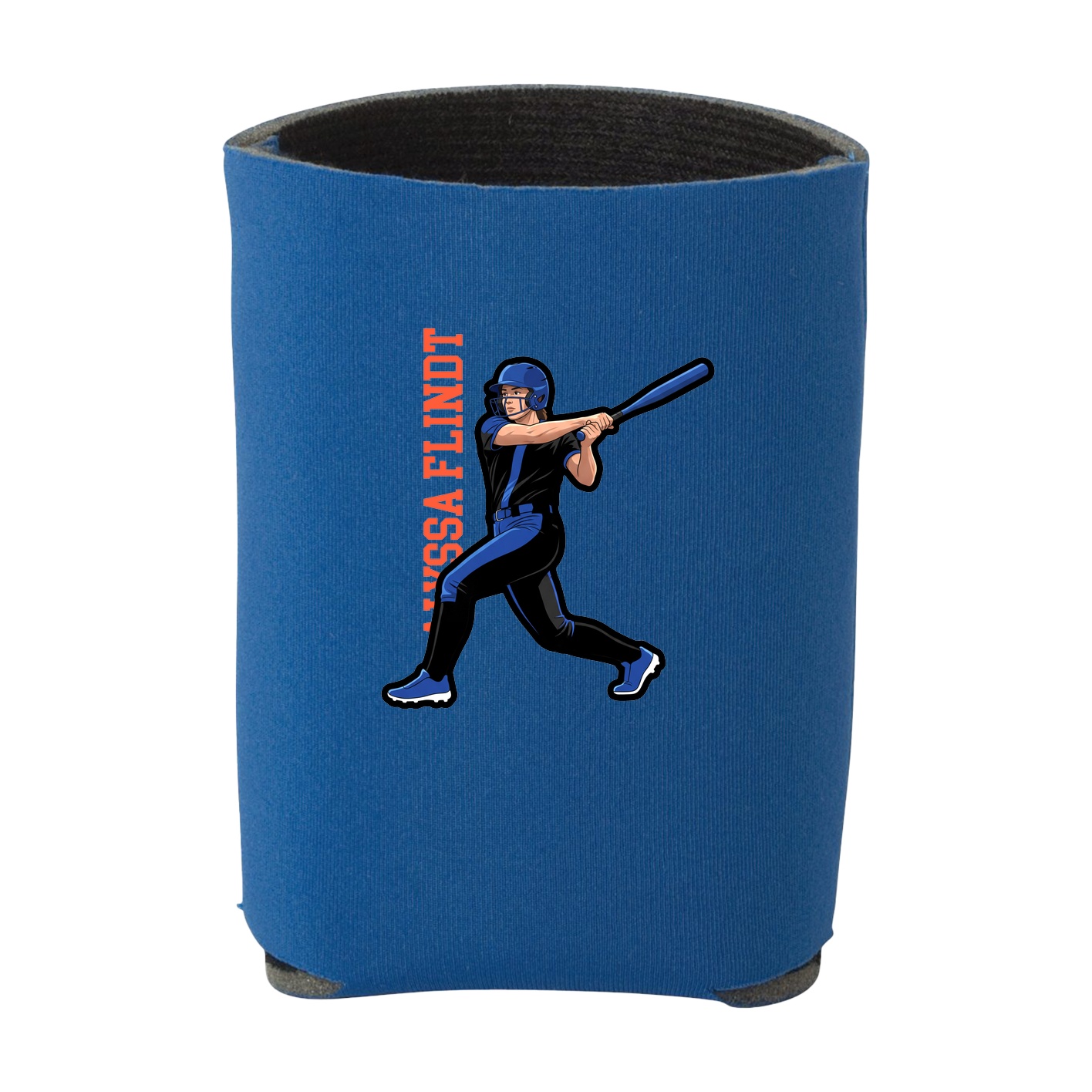 Can Holder — Name Vertical in Royal