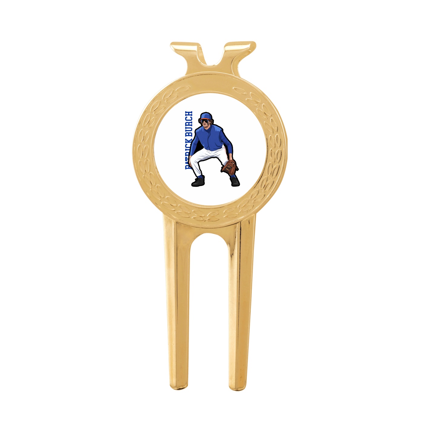 Divot Tool with Ball Marker — Name Vertical in Classic