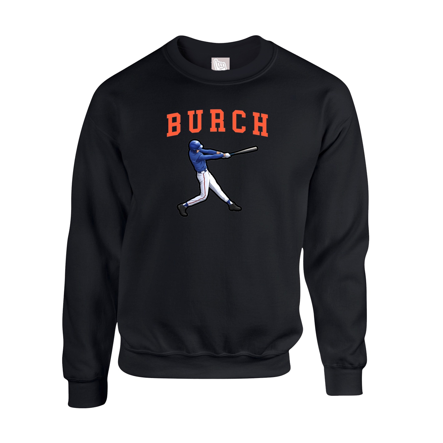 Fleece Crew — Shirsey in Black