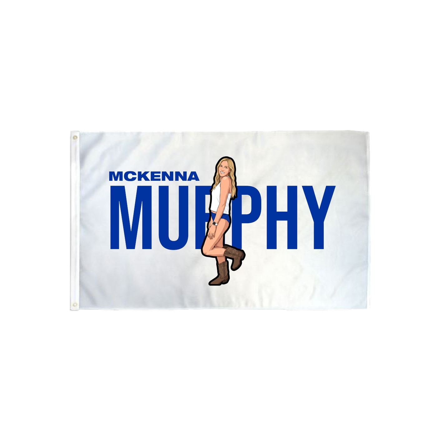 3x5 Flag — Player Name in Classic