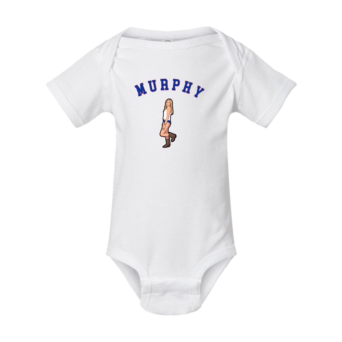 Baby Onesie — Shirsey Arch in White
