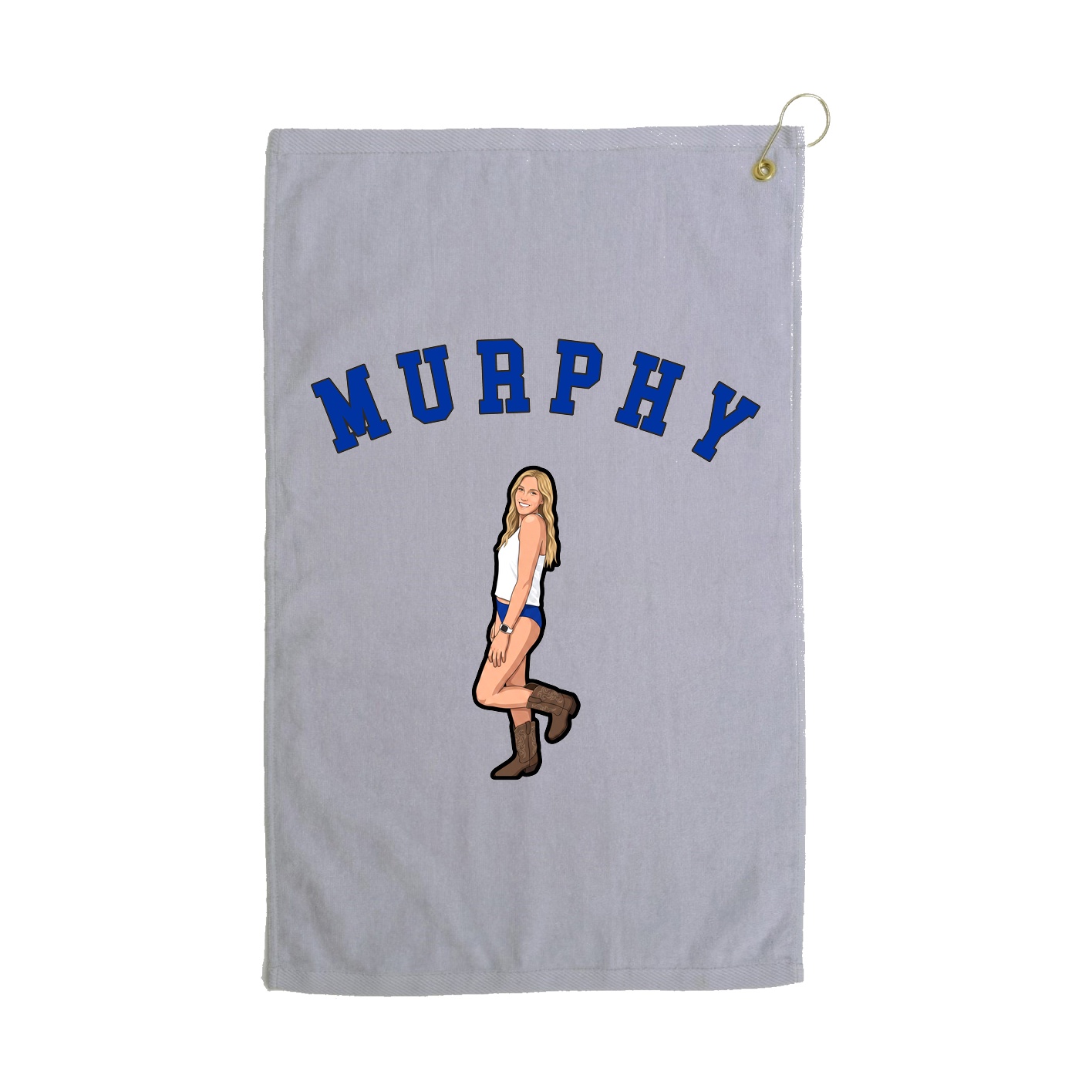 Golf Towel — Shirsey Arch in Grey