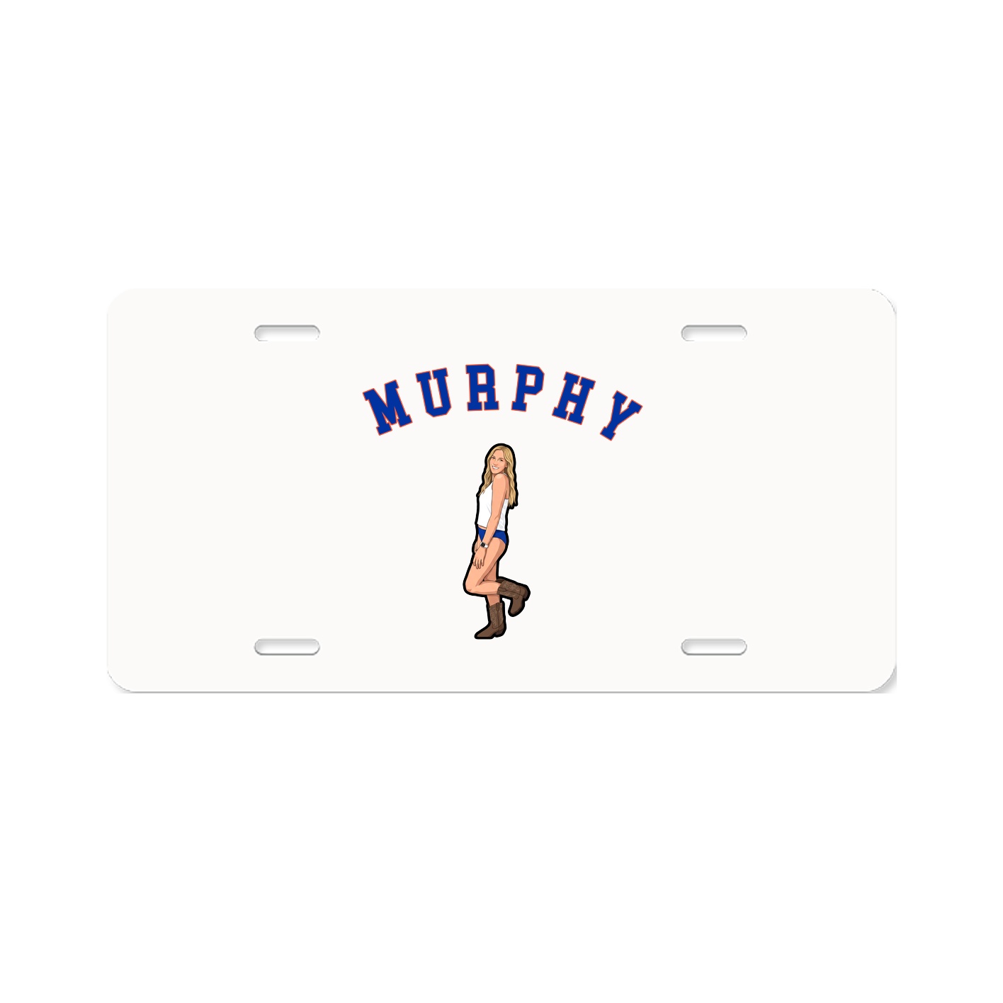 License Plate — Shirsey Arch in Classic
