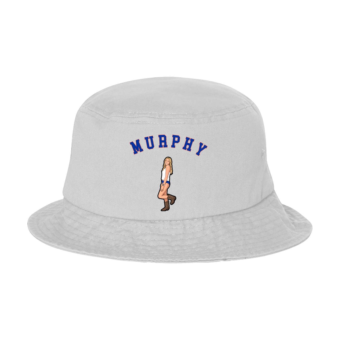 Bucket Cap — Shirsey Arch in White