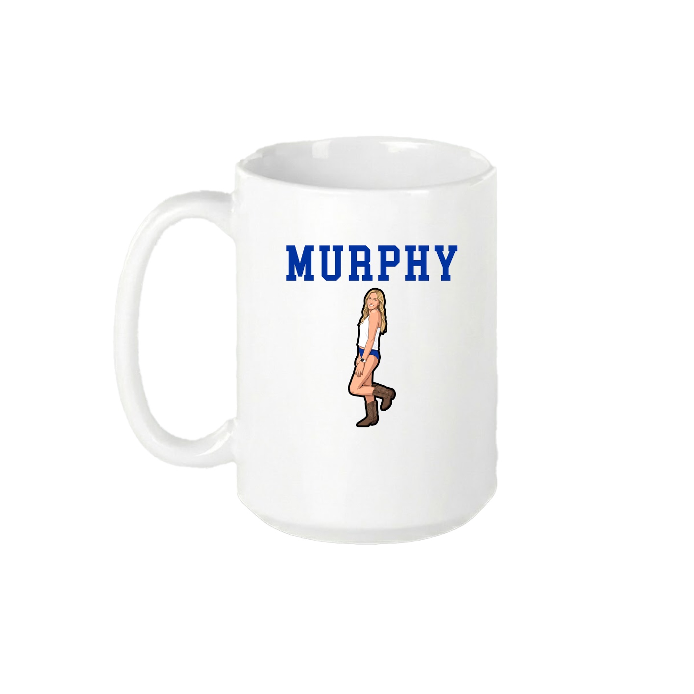 15oz Coffee Mug — Shirsey in White
