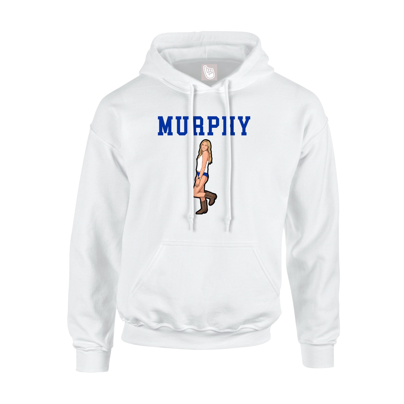 Youth Hoodie — Shirsey in White