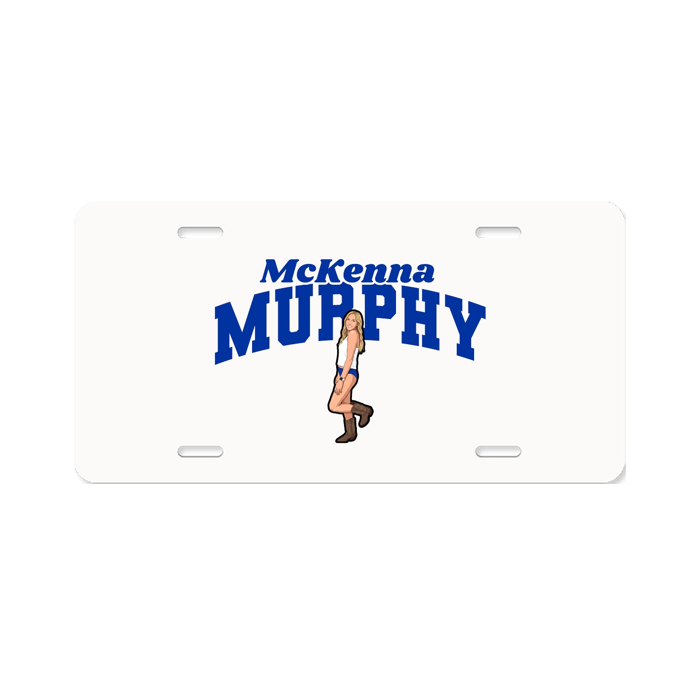 License Plate — Signature Arch in Classic