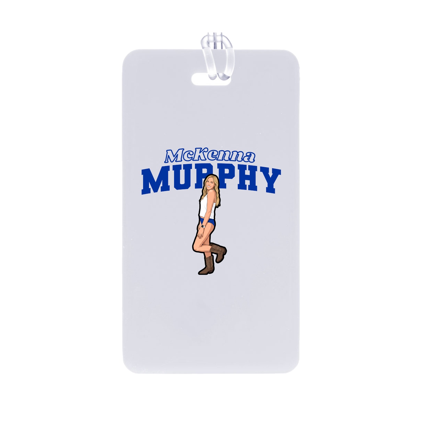 Bag Tag — Name Arch in Classic