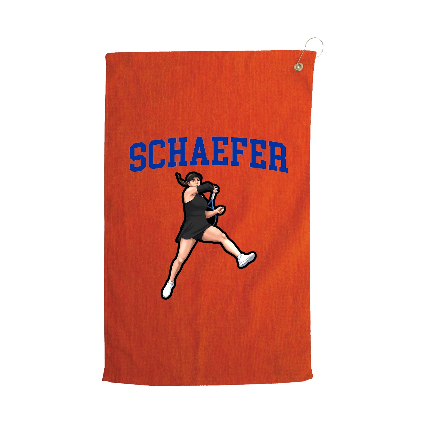 Golf Towel — Shirsey in Orange