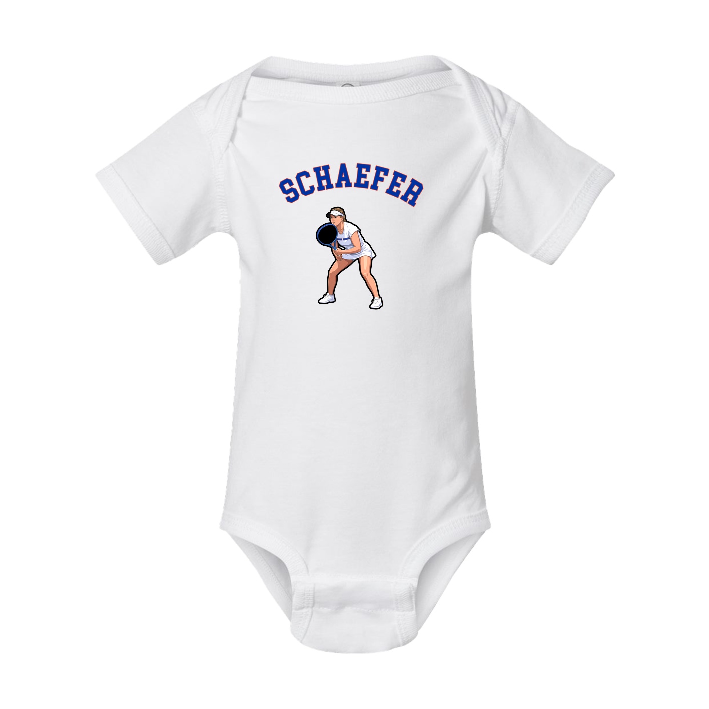 Baby Onesie — Shirsey Arch in White